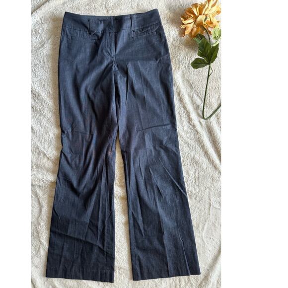 Ann Taylor Curvy size 4 Denim Look Dress Pants - Picture 1 of 5